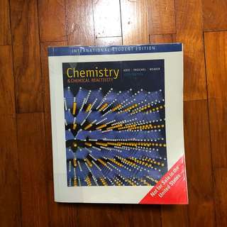 Chemistry and Chemical Reactivity / 6th Edition