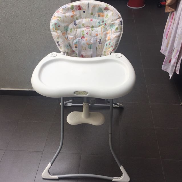 graco baby chair table