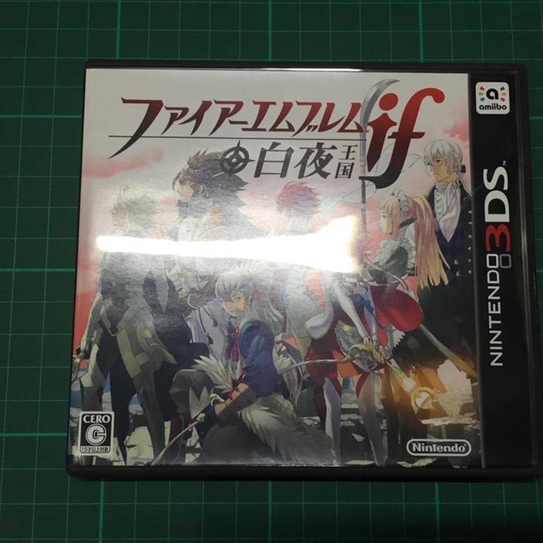 中古3ds Fire Emblem If 白夜王國火焰之紋章 遊戲機 遊戲機遊戲 Carousell