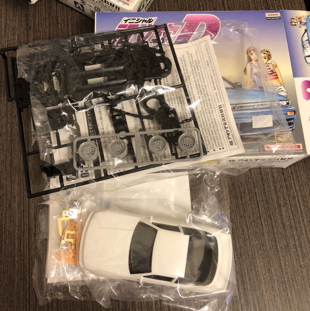 絕版: 頭文字D 模型四驅車, 興趣及遊戲, 玩具& 遊戲類- Carousell