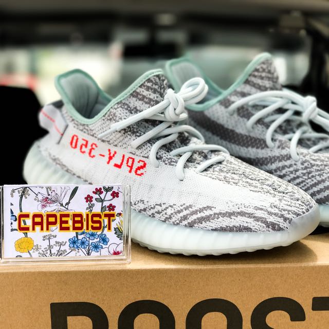 yeezy 350 blue tint price