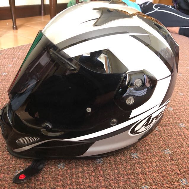 Arai Tour Cross 3 Flare Grey Motorcycles Motorcycle Apparel On Carousell