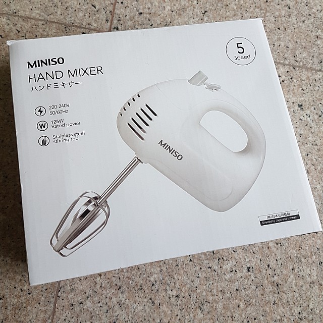 BNIB* Miniso Hand Mixer, Home Appliances on Carousell
