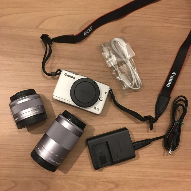 Brand New Canon Eos M10 Kit Iii Ef M15 45mm Ef M55 200mm Photography On Carousell