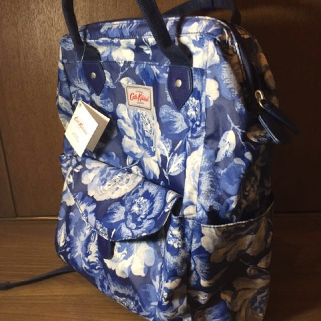 Cath Kidston Peony Blossom Frame Backpack Women s Fashion Bags