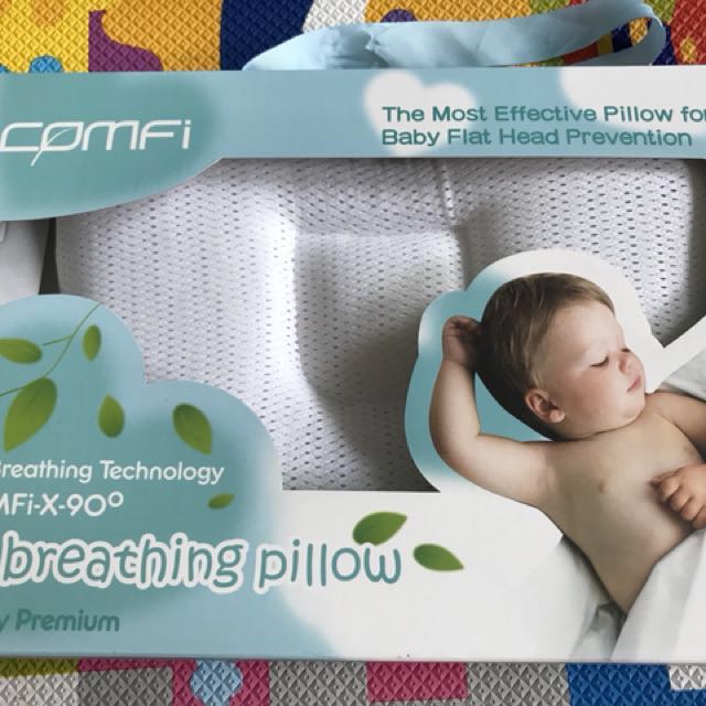 Comfi Breathing Flat Head Prevention Pillow Babies Kids On