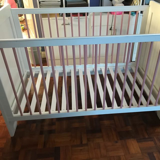 Cuddlebug Maywood Adjustable Crib Babies Kids Baby Nursery Kids Furniture Cots Cribs on Carousell