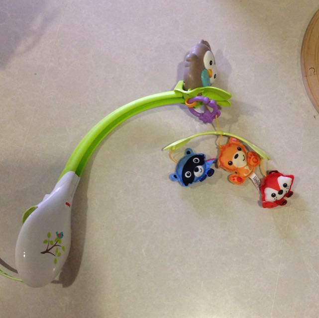 Fisher Price Woodland Friends Cot Mobile, Babies & Kids, Infant