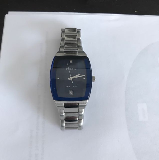 Fossil arkitekt outlet blue face