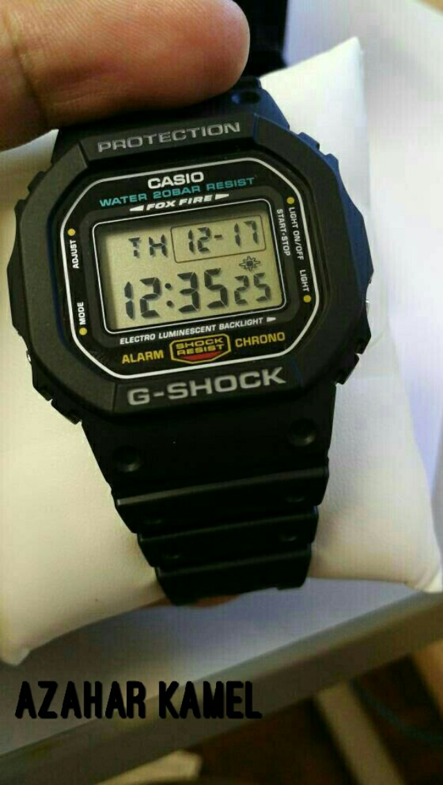 G Shock Dw 5600e Fox Fire Men S Fashion Watches On Carousell