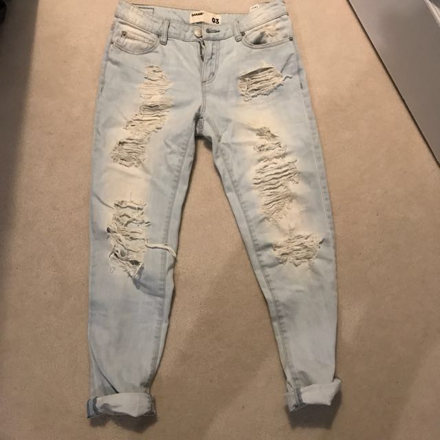 garage boyfriend jeans