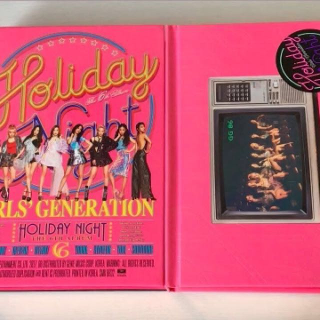Girls Generation Holiday Night Albums Entertainment K Wave On Carousell