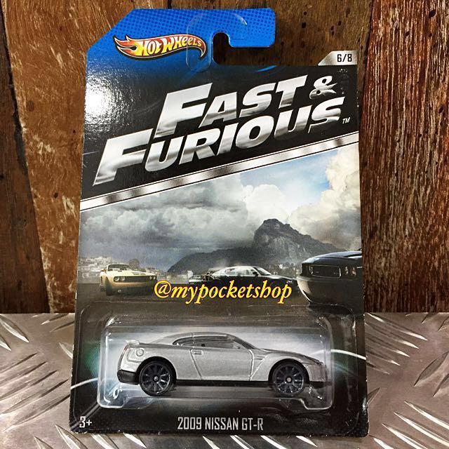 Hot Wheels Fast & Furious Fast Five 2009 Nissan GT-R D1 
