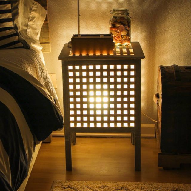 IKEA HOL storage table unit, Furniture & Home Living, Furniture, Tables