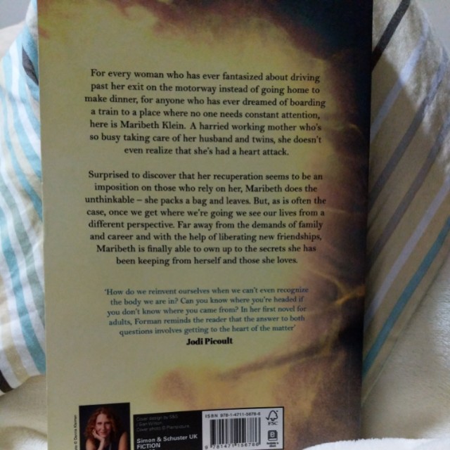 Leave Me By Gayle Forman Books Stationery Fiction On Carousell