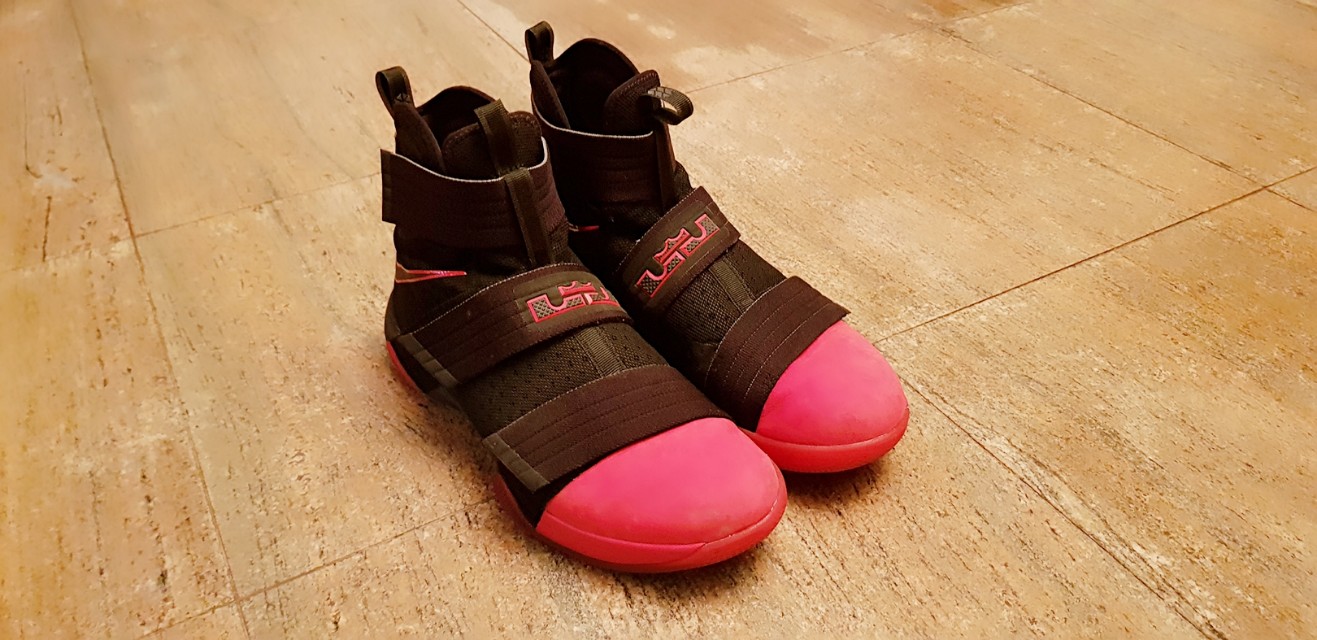 Lebron Soldier 10 SFG Red Black Men s Fashion Footwear
