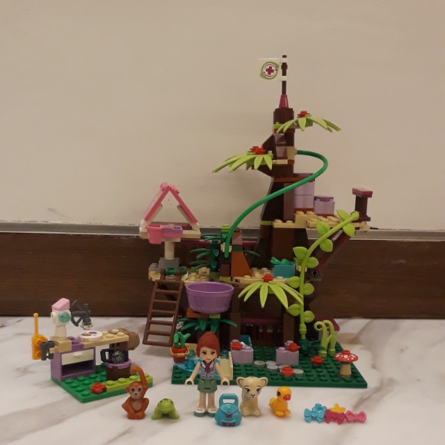 Lego Friends Mias Jungle Tree House Set Toys Games Bricks