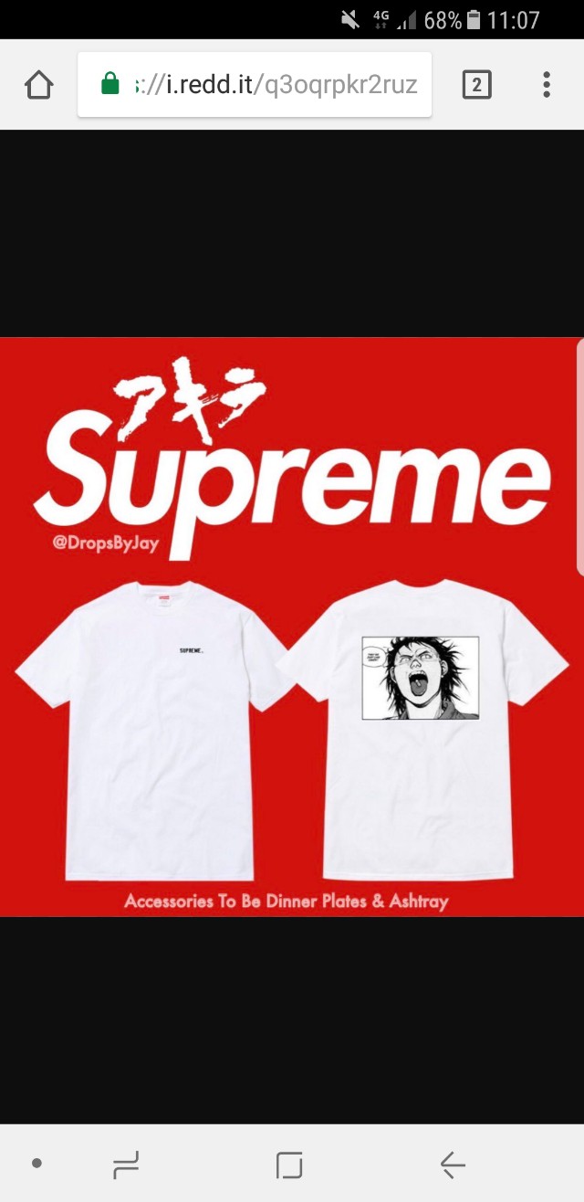 LF/WTB Supreme x Akira, Bulletin Board 
