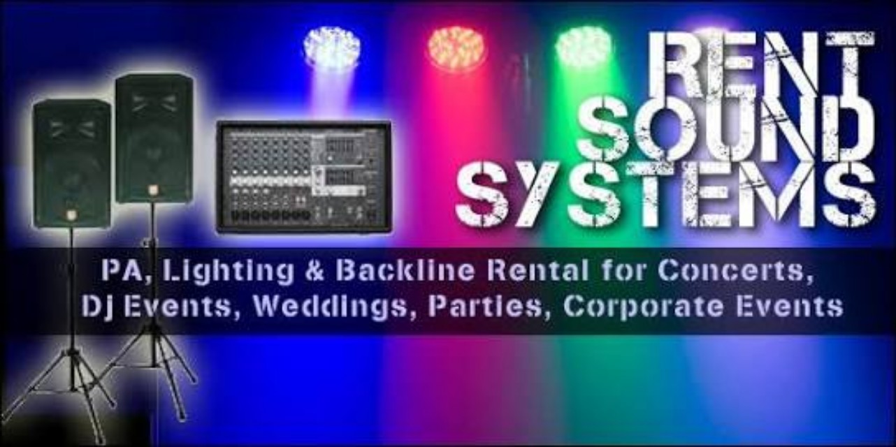 pa system for rent