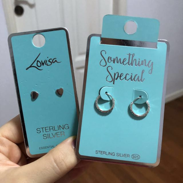 Lovisa earrings sterling silver discount