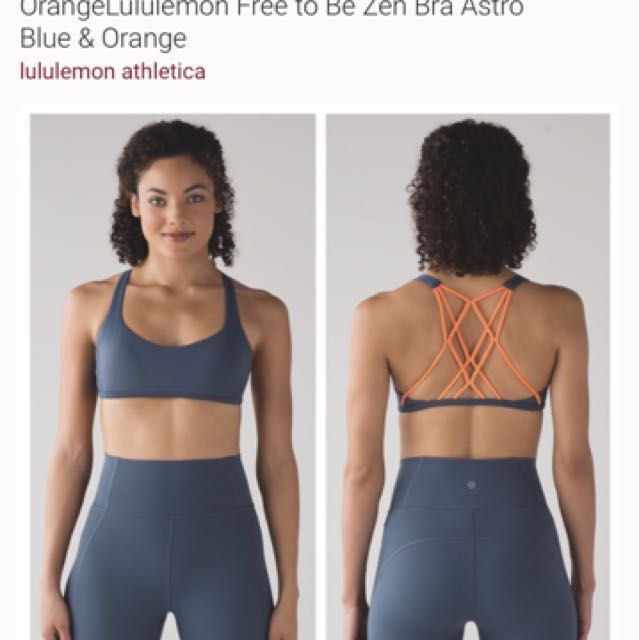 free to be zen bra lululemon