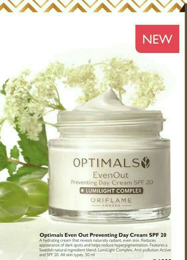 oriflame hyperpigmentation cream