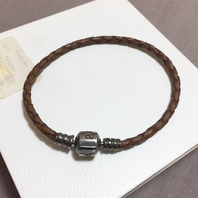 Authentic Pandora Bracelet Double Braided Leather  Ubuy Nepal