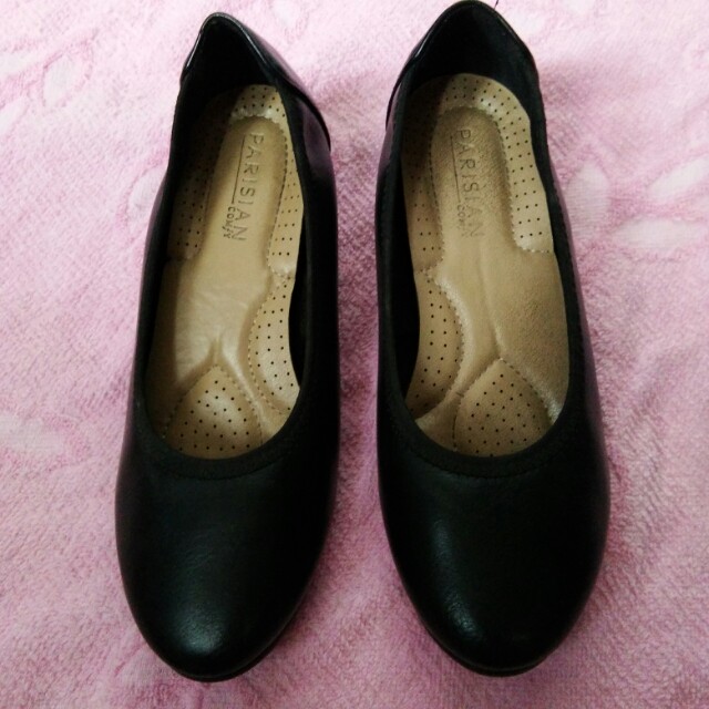 parisian black shoes