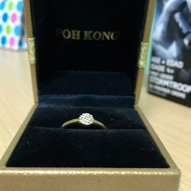 POH KONG engagement ring Women s Fashion Jewelry Organisers