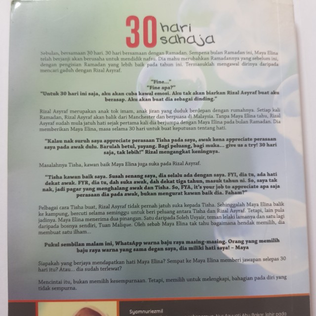 Preloved Malay Novel Hobbies Toys Books Magazines Children S Books On Carousell