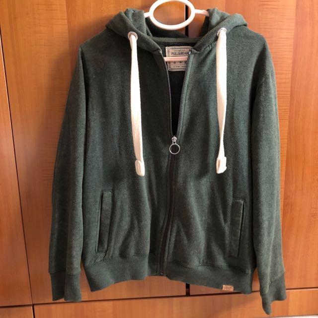 pull and bear hooded jacket