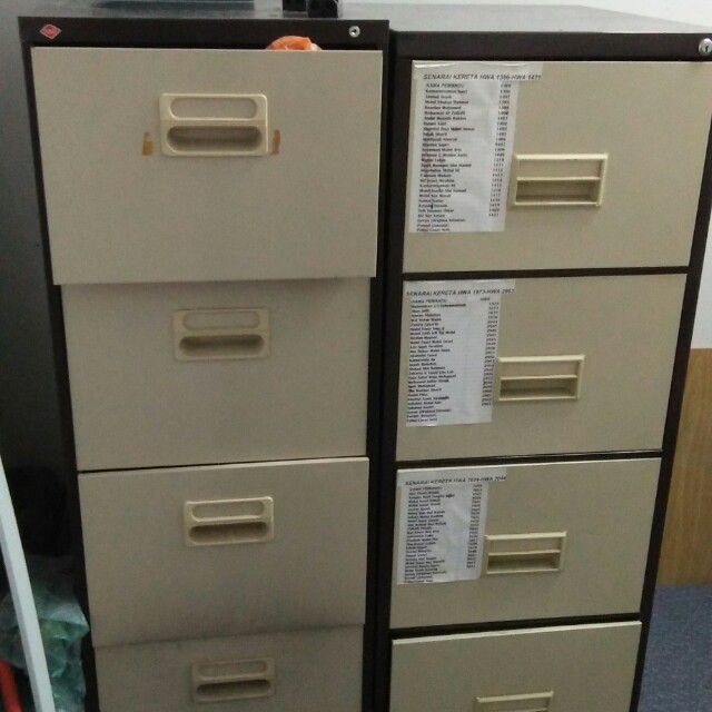 Rak Fail Besi Home Furniture Furniture On Carousell