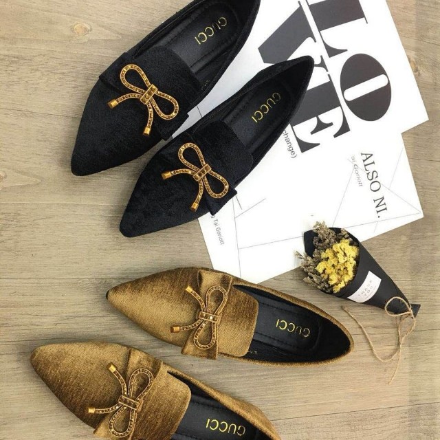 Sepatu Flat Wanita Gucci Olshop Fashion Olshop Wanita Di Carousell