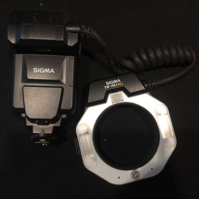 Sigma EM-140DG Ring Flash for Canon, Photography, Photography
