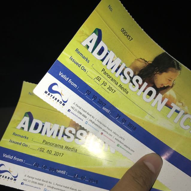 Tiket Waterboom Pantai Indah Kapuk Pik Jakarta Tickets