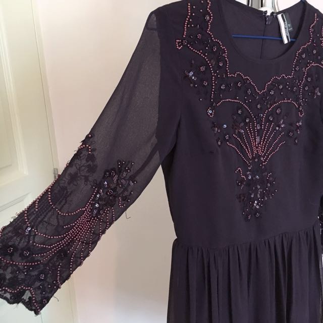 Topshop beaded dress