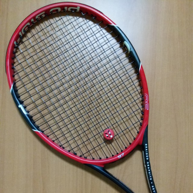 extract Consequent Staat Wilson Prostaff 97 (2015), Sports Equipment, Sports & Games, Racket & Ball  Sports on Carousell