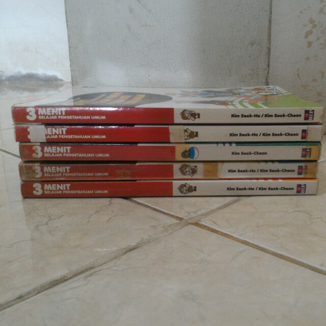 3 Menit Belajar Pengetahuan Umum Buku Alat Tulis Buku Anak Anak Di Carousell