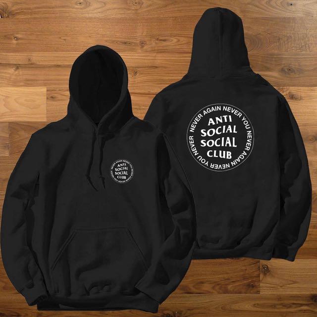 ASSC Never again never you hoodiestussy - パーカー