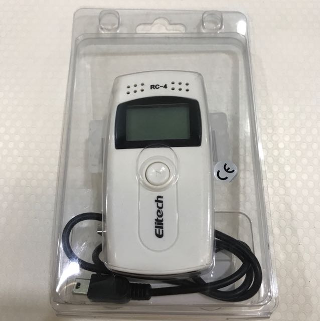 Brand New/ Elitech RC4 Temperature Data Logger Recorder with External