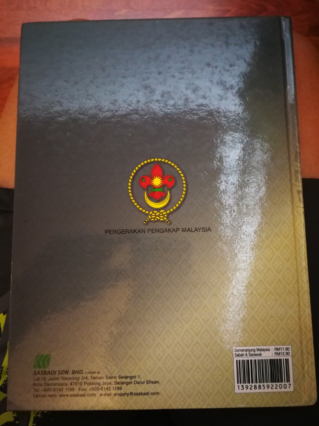 BUKU LOG PENGAKAP SEKOLAH MENENGAH // Logbook for Scout at 