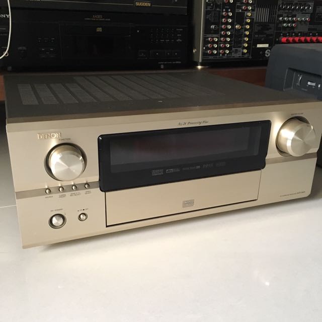 Denon AVR3805環繞擴大機, 耳機及錄音音訊設備, Soundbar、揚聲器、藍牙喇叭、耳擴在旋轉拍賣