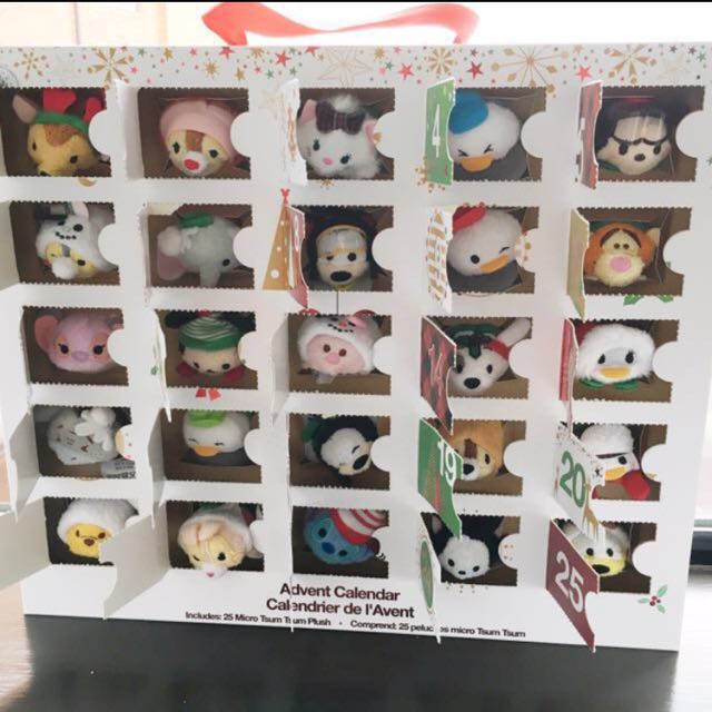 micro tsum tsum advent calendar