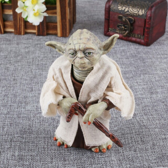 12cm Star Wars 7 The Force Awakens Jedi Knight Master Yoda action figure toys