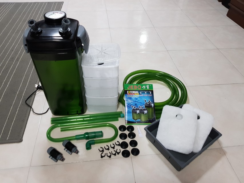 External Filter - Jebo 829, Pet Supplies, Homes & Other Pet Accessories ...