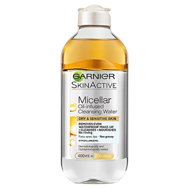 Garnier Micellar Argan Oil Infused Cleansing Water Kesehatan Kecantikan Kulit Sabun Tubuh Di Carousell