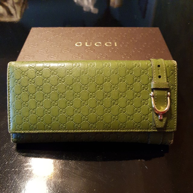 Authentic Gucci Long Wallet, Women's Fashion, Bags & Wallets, Wallets ...