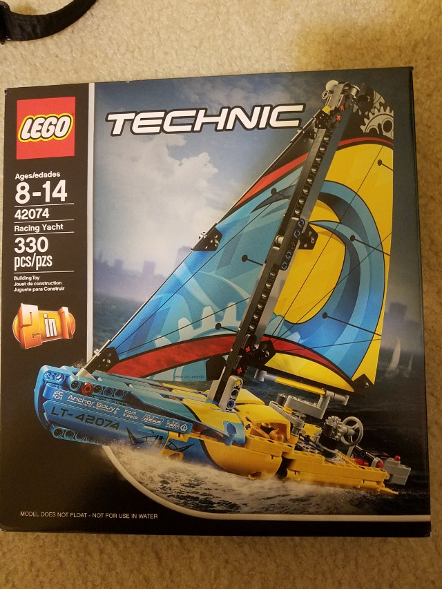 lego racing yacht