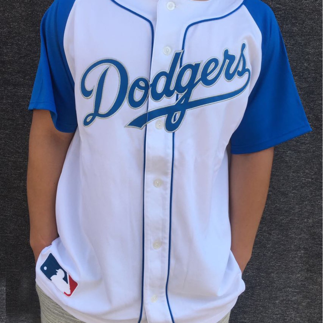 Los Angeles Dodgers Majestic Official Cool Base Jersey - White