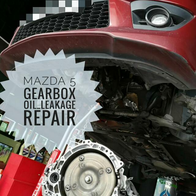 Mazda 5 Gearbox Oil Leakage Repair, Car Accessories, Accessories on